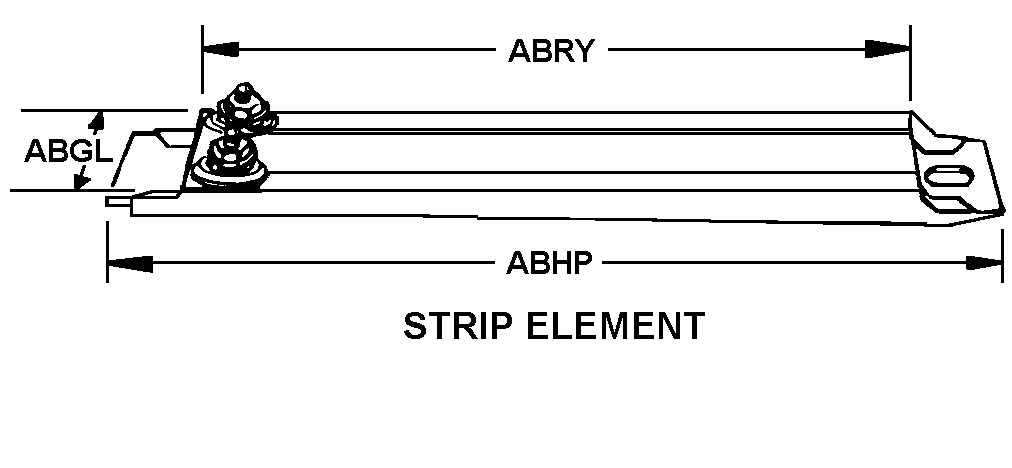 STRIP ELEMENT style nsn 4520-00-639-9949