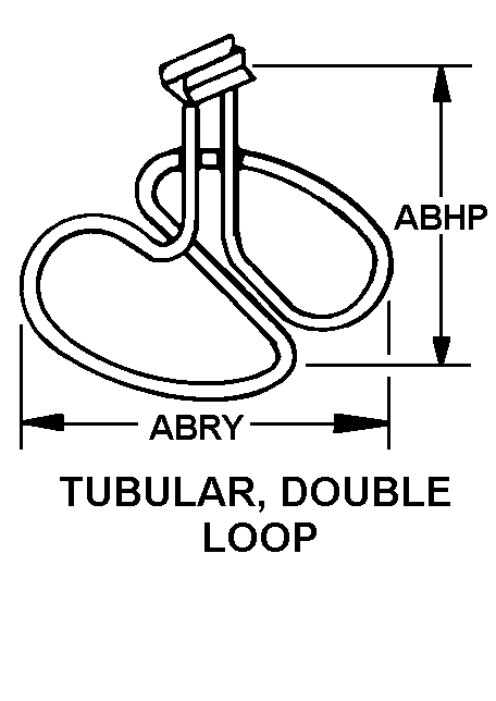 TUBULAR, DOUBLE LOOP style nsn 4520-00-472-2683