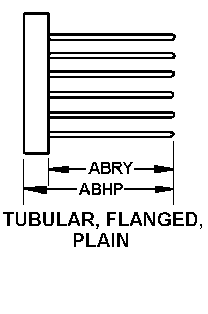 TUBULAR, FLANGED, PLAIN style nsn 4520-00-226-7291