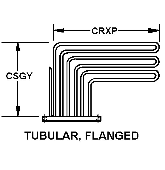 TUBULAR, FLANGED style nsn 4410-01-423-1957