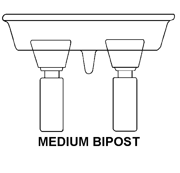 MEDIUM BIPOST style nsn 4540-00-102-0841