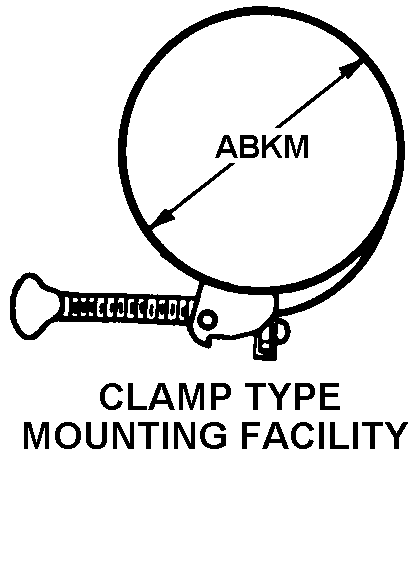 CLAMP TYPE MOUNTING FACILITY style nsn 4520-01-179-6204