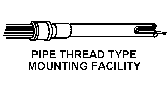 PIPE THREAD TYPE MOUNTING FACILITY style nsn 4410-00-536-4985