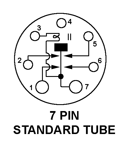 7 PIN STANDARD TUBE style nsn 5945-00-116-2387