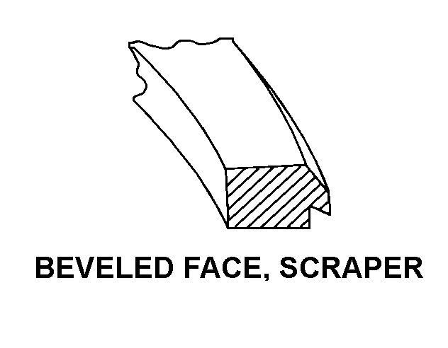 BEVELED FACE, SCRAPER style nsn 4310-00-451-7988