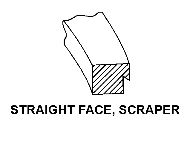 STRAIGHT FACE, SCRAPER style nsn 4310-00-449-4582