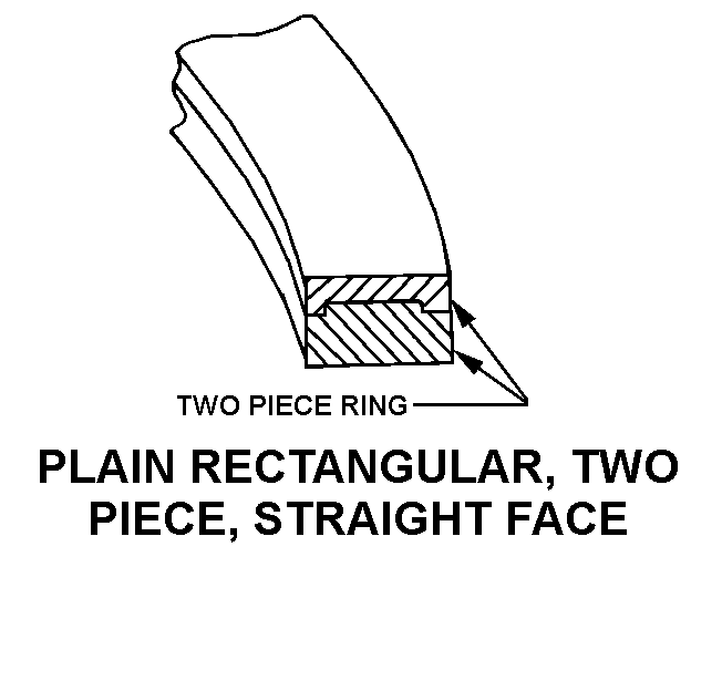 PLAIN RECTANGULAR, TWO PIECE, STRAIGHT FACE style nsn 4310-00-294-2275
