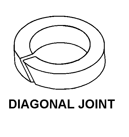 DIAGONAL JOINT style nsn 5330-00-992-0668