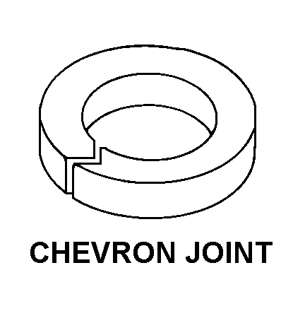 CHEVRON JOINT style nsn 5330-01-060-5406