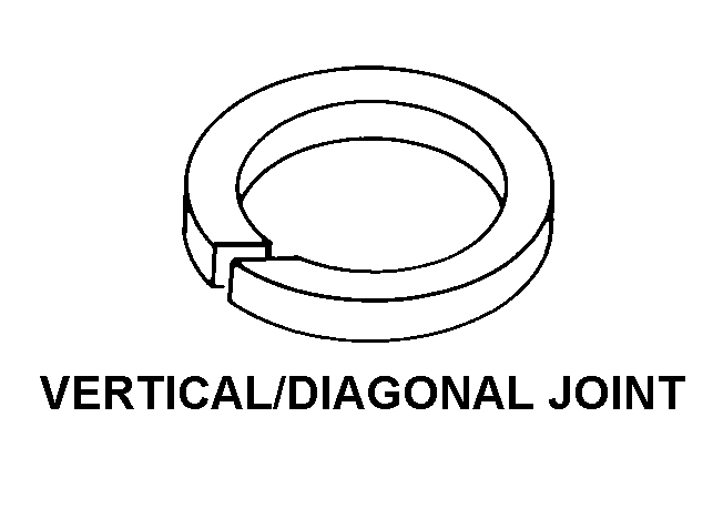 VERTICAL/DIAGONAL JOINT style nsn 2805-01-189-8607