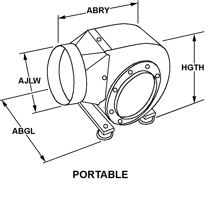 PORTABLE style nsn 4140-01-329-1664