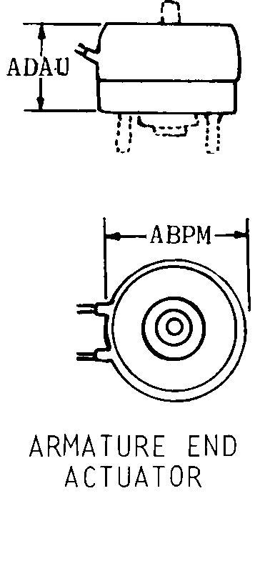 ARMATURE END ACTUATOR style nsn 5945-01-557-4769
