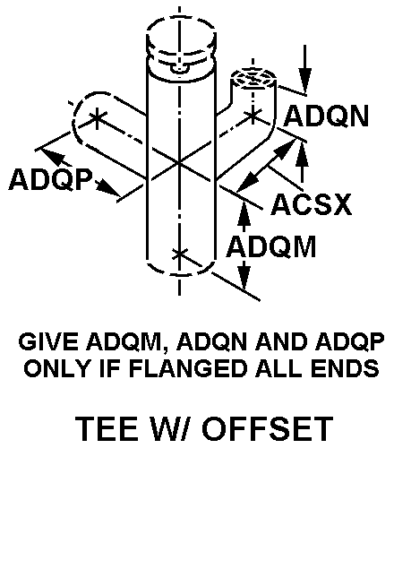 TEE W/OFFSET style nsn 4820-01-190-5899