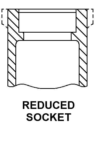 REDUCED SOCKET style nsn 4820-01-449-1980