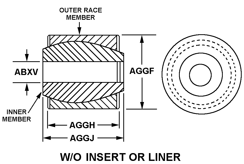 WITHOUT INSERT OR LINER style nsn 3120-01-182-5829