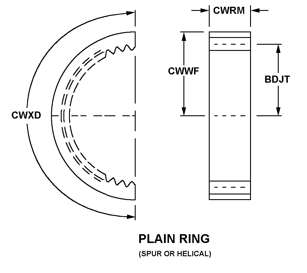 PLAIN RING style nsn 3020-00-327-1689