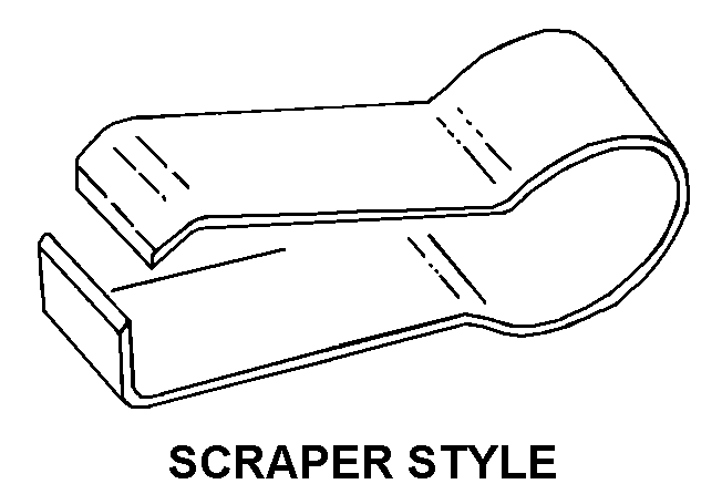 SCRAPER STYLE style nsn 5110-00-237-8645