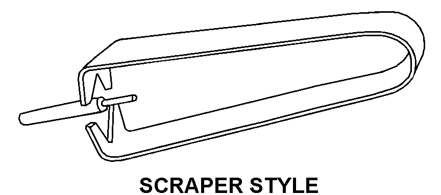 SCRAPER STYLE style nsn 5110-00-237-8645