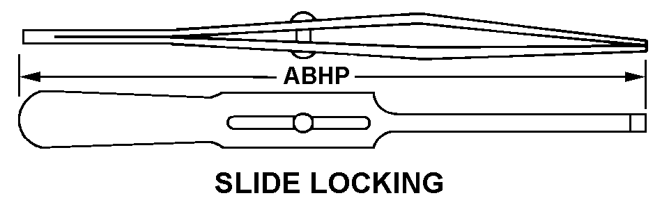 SLIDE LOCKING style nsn 5120-01-525-6579