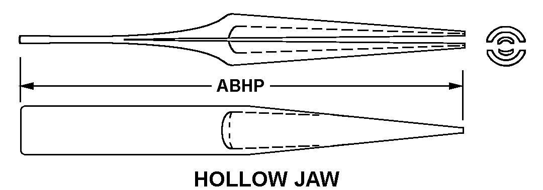 HOLLOW JAW style nsn 5120-01-381-2363
