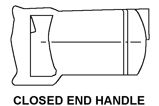 CLOSED END HANDLE style nsn 5130-01-446-7846