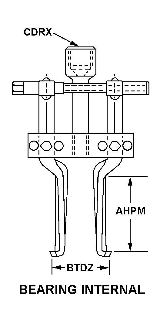 BEARING INTERNAL style nsn 5120-00-473-6916
