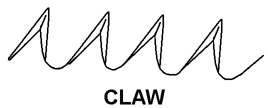 CLAW style nsn 3230-01-057-1191