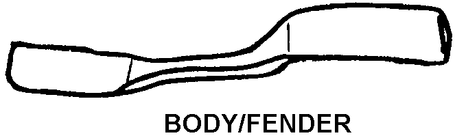 BODY/FENDER style nsn 5120-01-456-9983