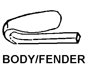 BODY/FENDER style nsn 5120-01-456-9983