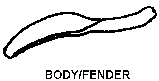 BODY/FENDER style nsn 5120-01-456-9983