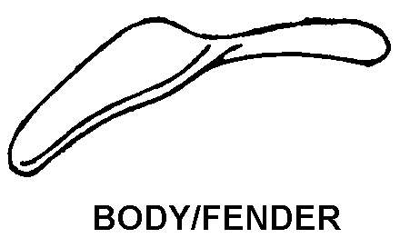 BODY/FENDER style nsn 5120-00-293-1520