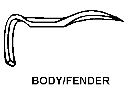 BODY/FENDER style nsn 5120-00-293-1520