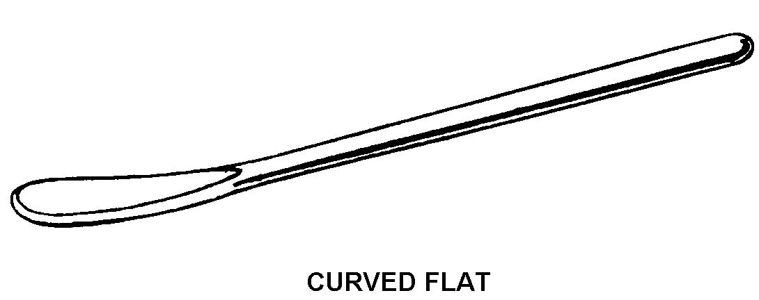 CURVED FLAT style nsn 5120-01-370-8506