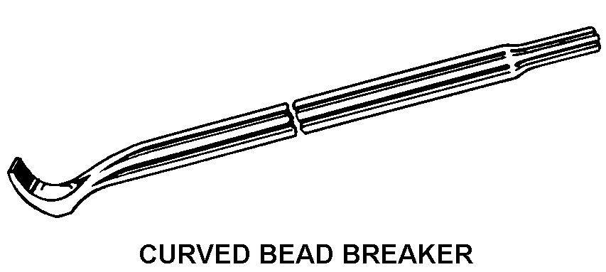 CURVED BEAD BREAKER style nsn 5120-00-580-8924
