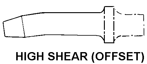 HIGH SHEAR OFFSET style nsn 5130-00-471-2900