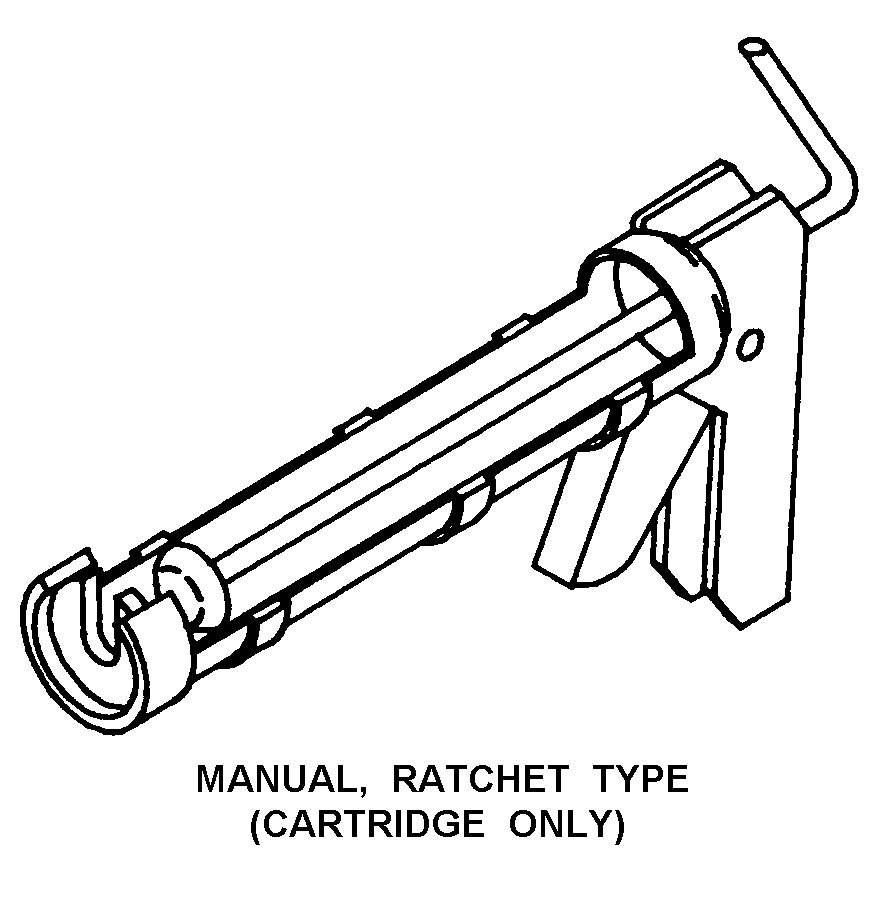 MANUAL, RATCHET TYPE (CARTRIDGE ONLY) style nsn 5120-01-504-2478