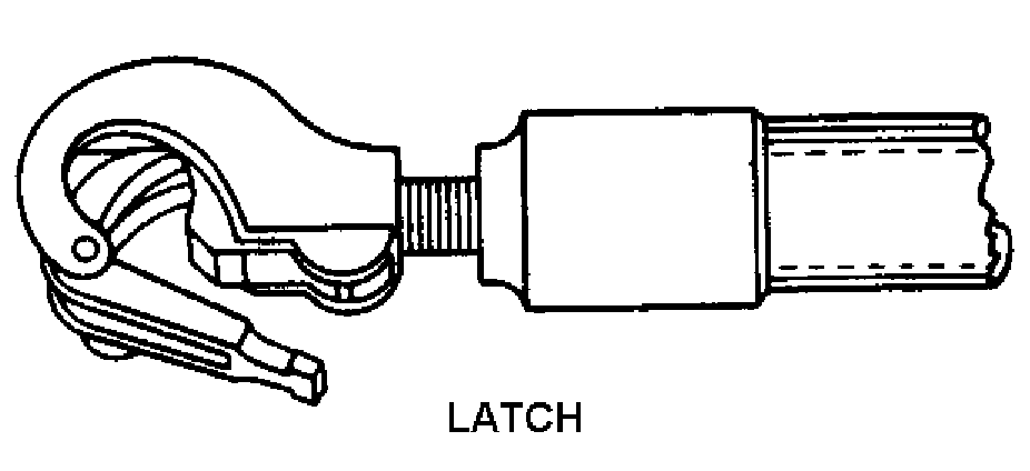 LATCH style nsn 5120-00-595-8332