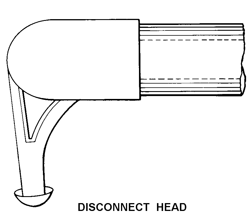 DISCONNECT HEAD style nsn 5120-00-580-0344