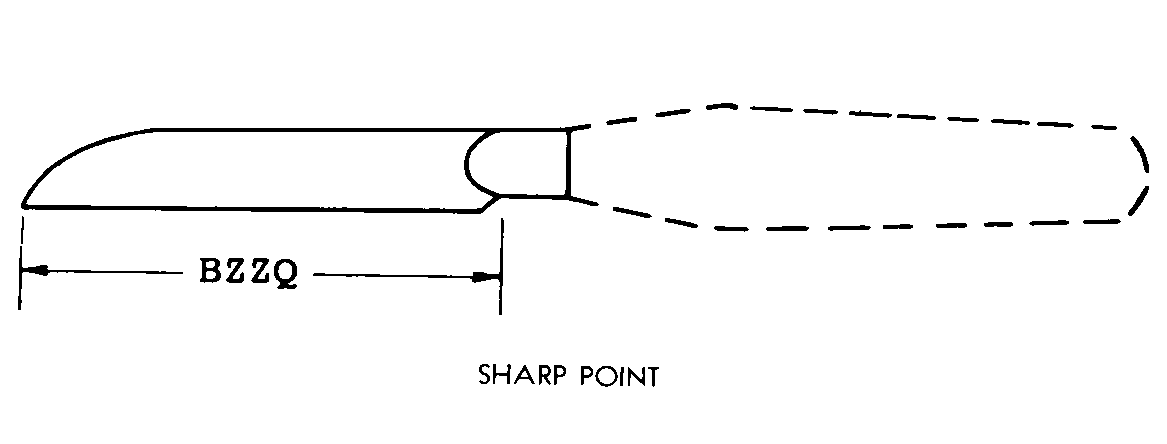 SHARP POINT style nsn 5110-01-068-1562