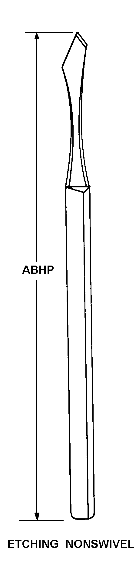 ETCHING NONSWIVEL style nsn 5110-01-494-3987