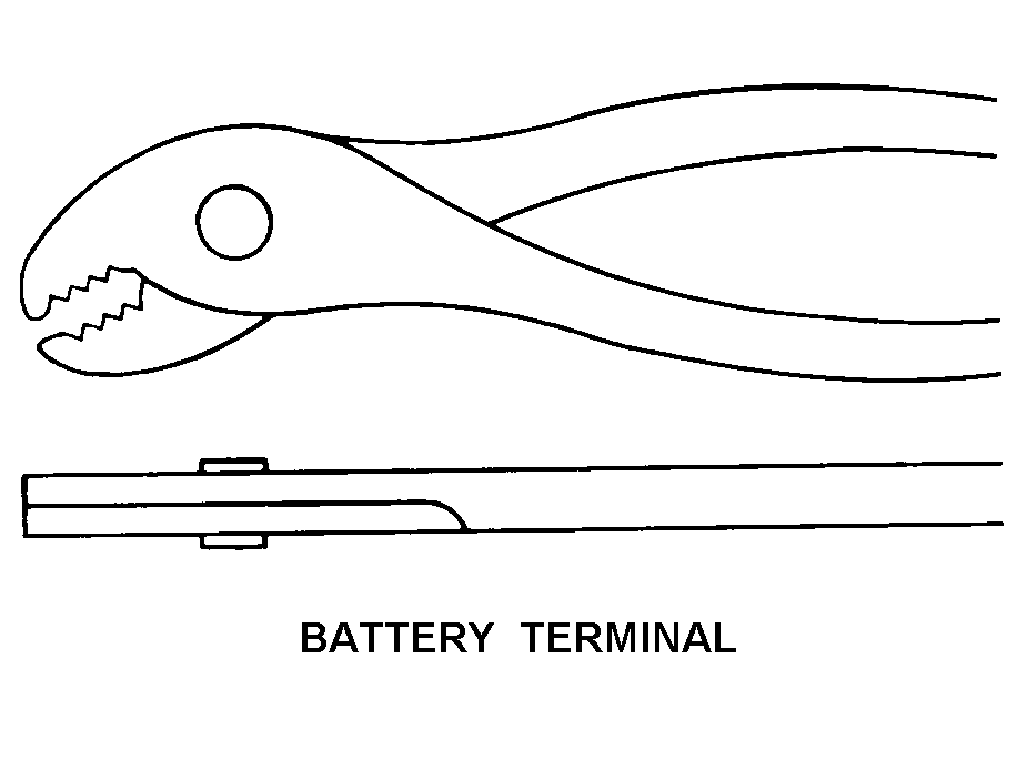 BATTERY TERMINAL style nsn 5120-00-248-9407