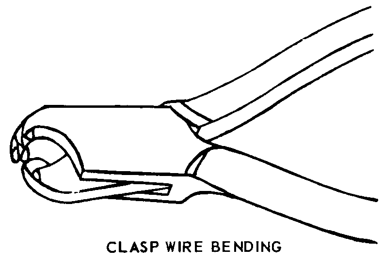 CLASP WIRE BENDING style nsn 6520-00-543-5000