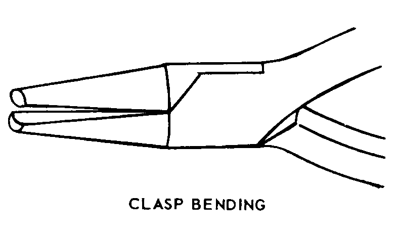 CLASP BENDING style nsn 6520-00-543-5350