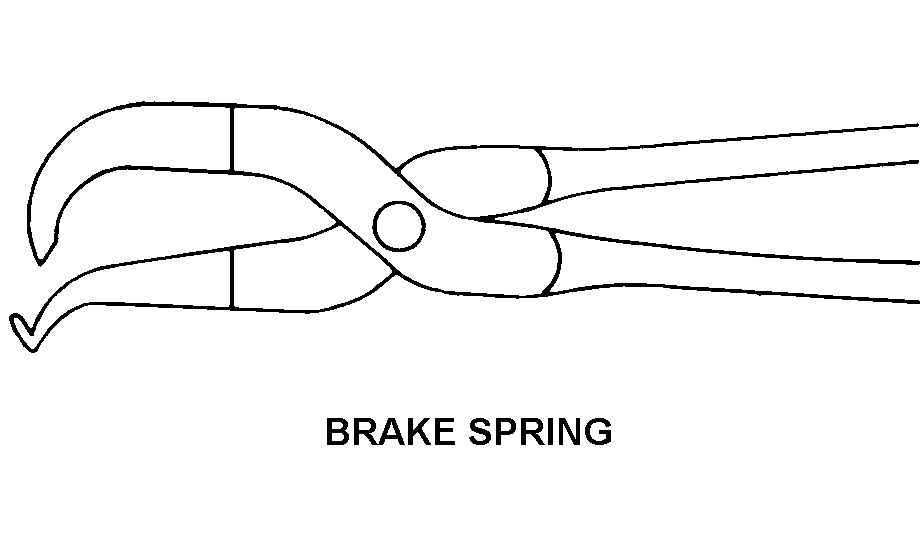 BRAKE SPRING style nsn 5120-01-434-9778