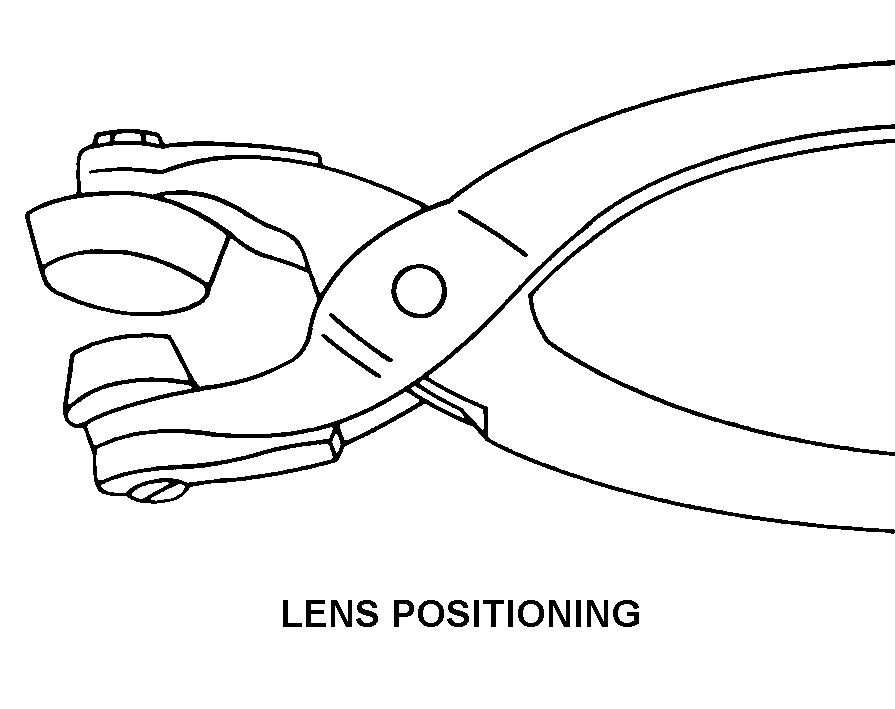 LENS POSITIONING style nsn 6540-00-135-7149