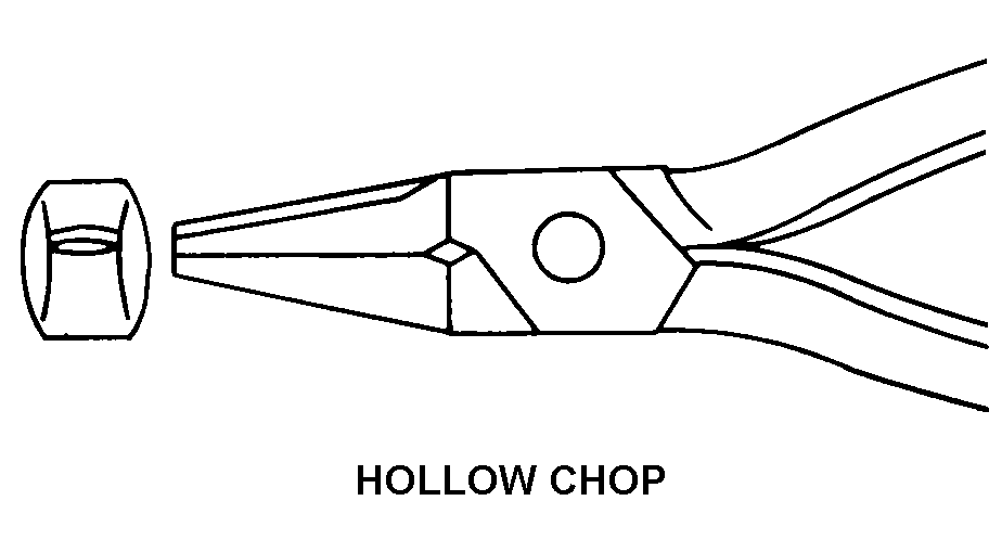 HOLLOW CHOP style nsn 6540-00-165-6504