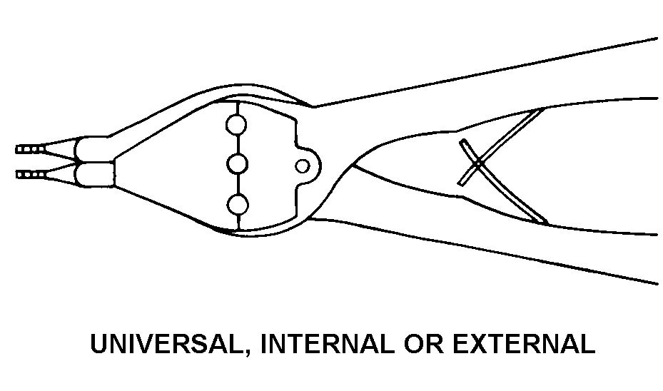 UNIVERSAL, INTERNAL OR EXTERNAL style nsn 5120-01-430-7696