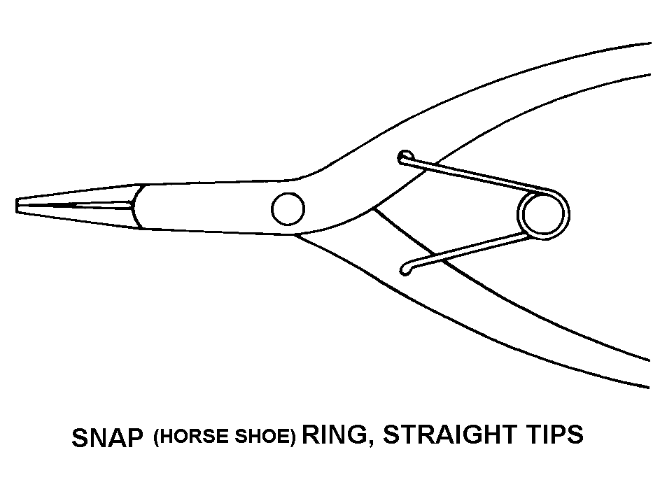SNAP RING, STRAIGHT TIPS style nsn 5120-00-316-9191