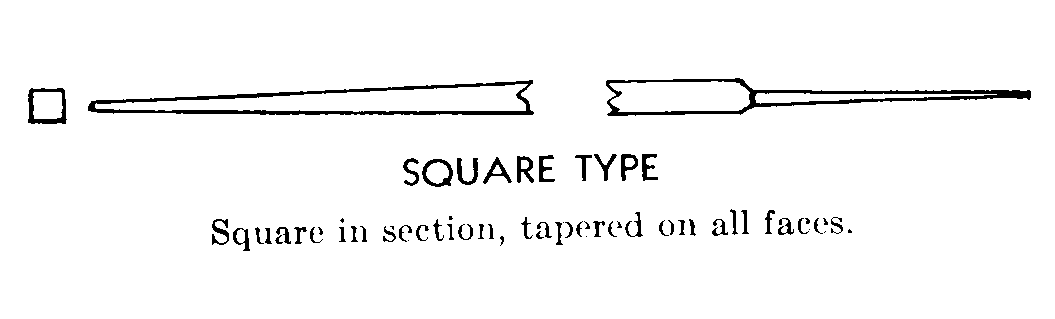 SQUARE TYPE style nsn 5110-01-434-9634