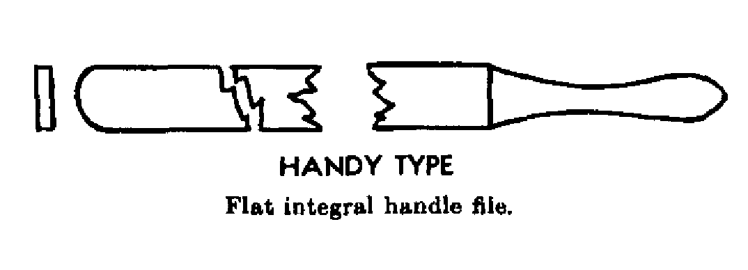 HANDY TYPE style nsn 5110-01-092-9789